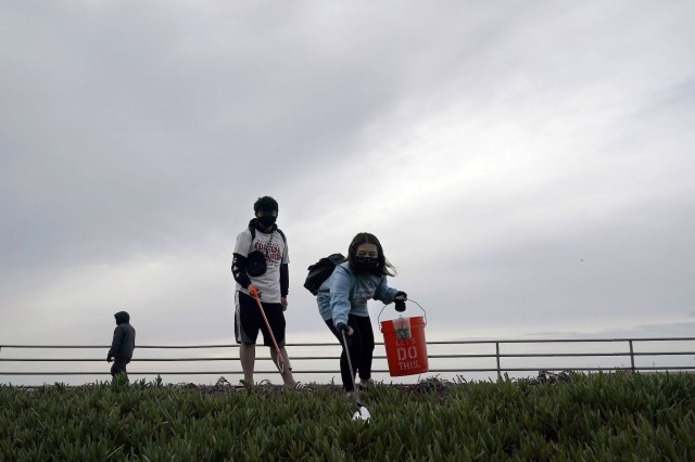 Masks and gloves are saving lives — and causing pollution