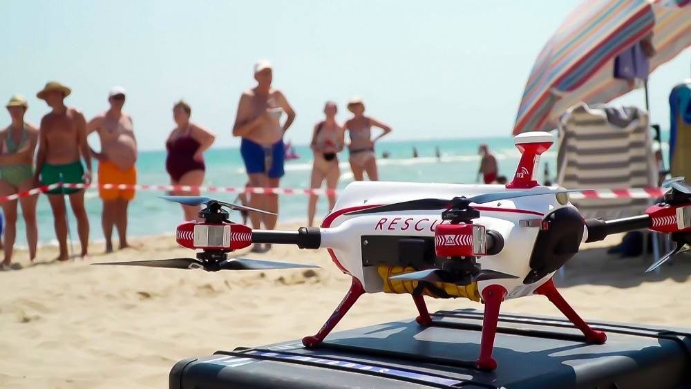 'Lifeguard' drone saved a drowning 14-year-old on a beach in Spain by dropping a life vest