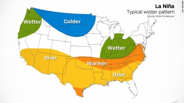 Another La Nina For the West Coast?