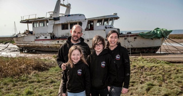 Inside the World War II boat being given new lease of life by North Wales couple